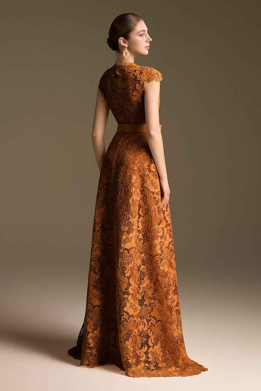 Solène V-Neck Maxi Dress