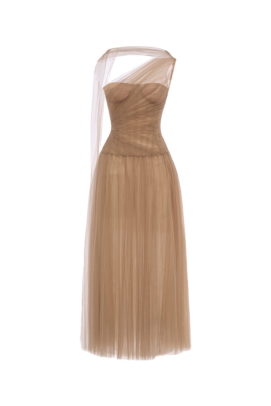 Draped Midi Dress 26
