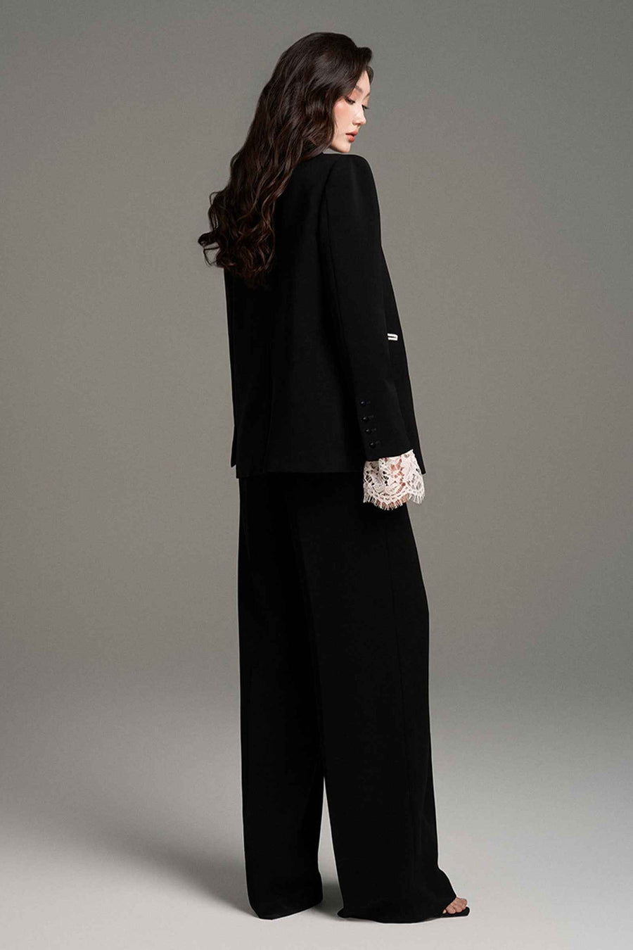 Virelle Notched Lapel Blazer