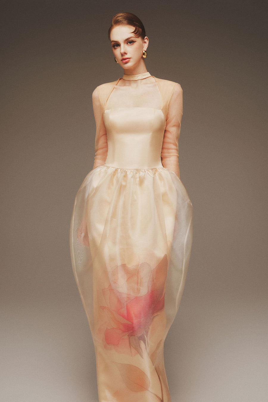 Avenor Illusion Maxi Dress 4