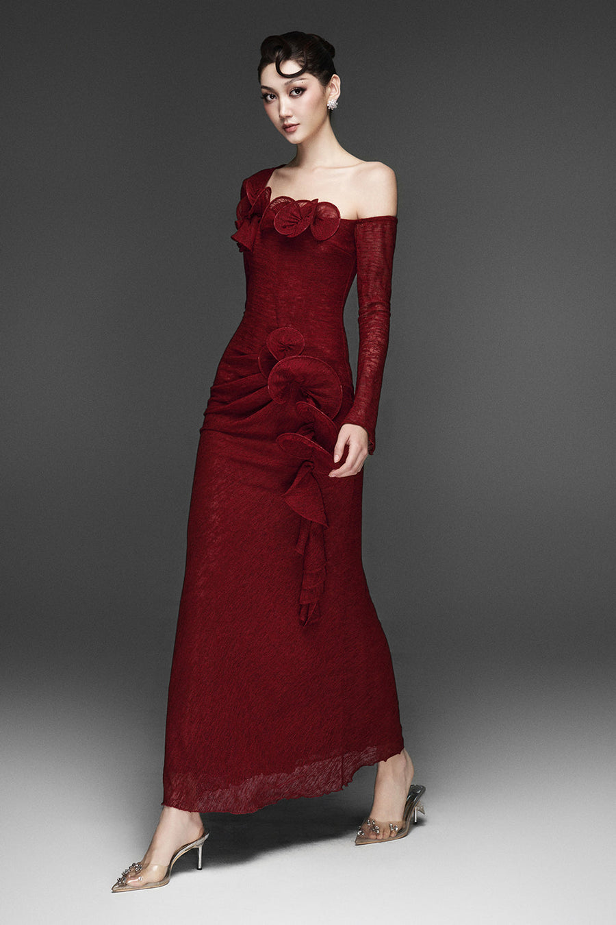 Amara Applique Maxi Dress 3