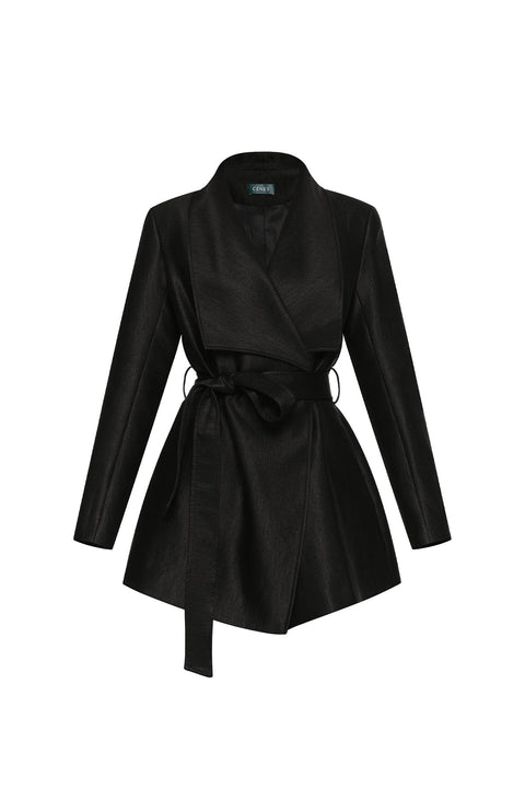 Audrey V-Neck Coat 1