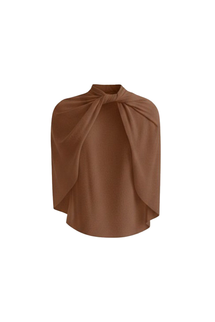 Sora High Neck Cotton Cape 4