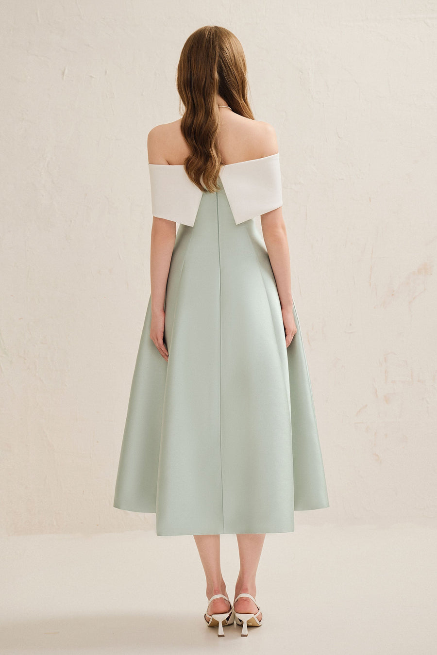 Dakota Off-Shoulder Midi Dress 2