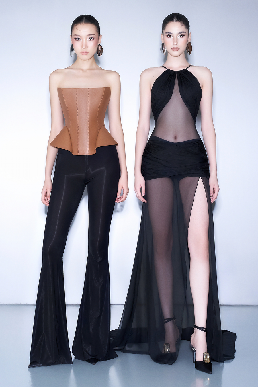 Inferno Ruched Maxi Dress 2