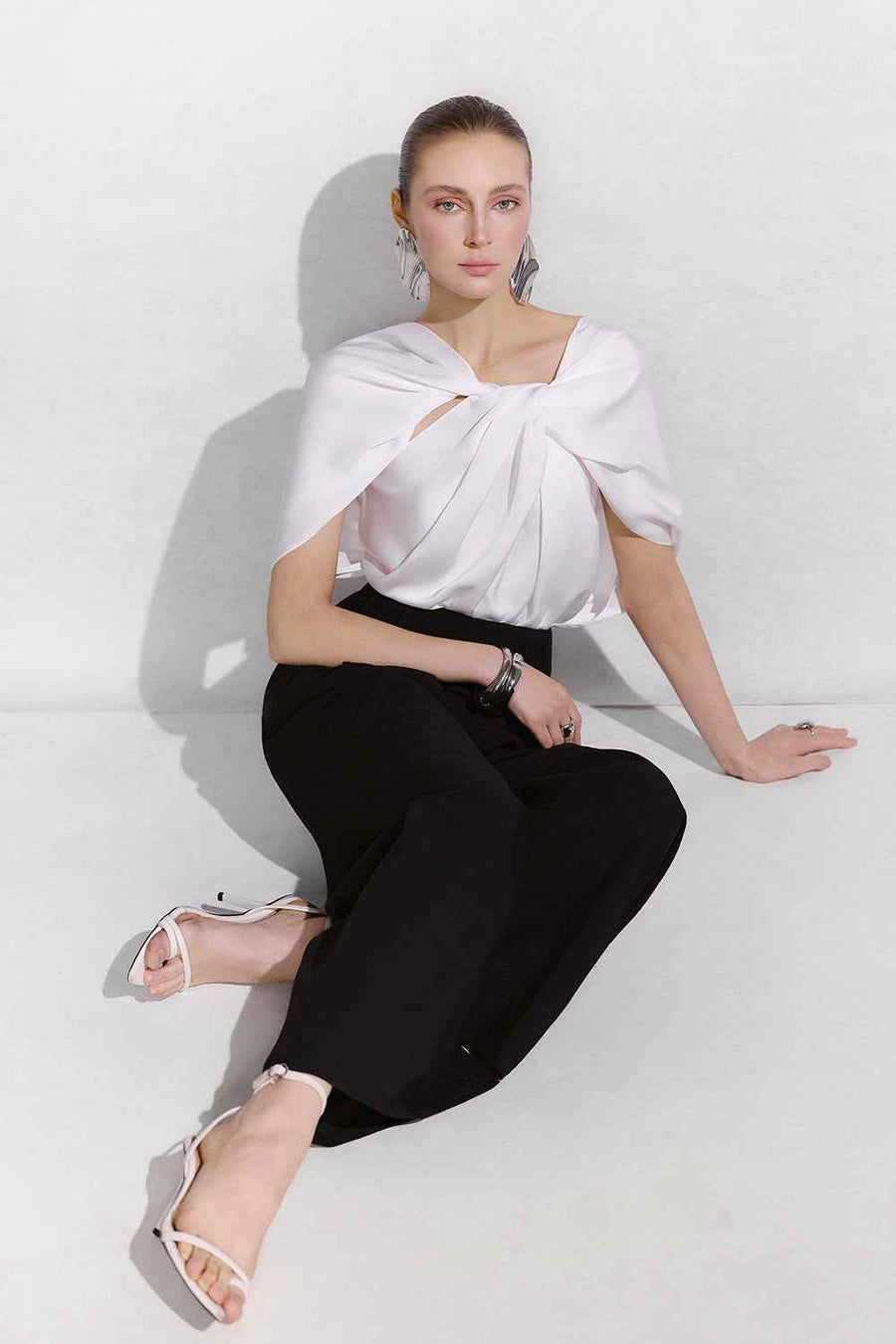 Veris Draped Top