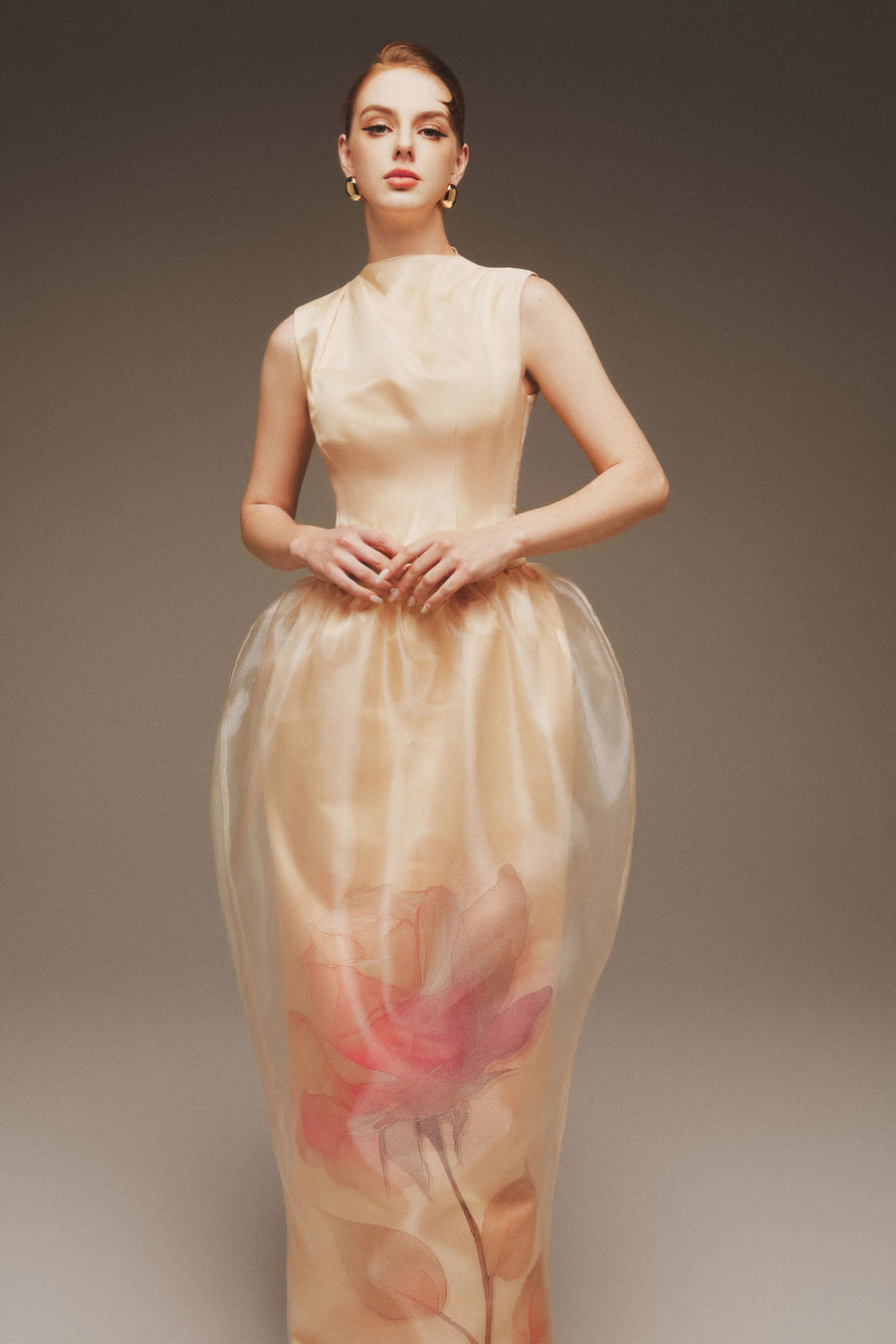 Vionne Cocoon Maxi Dress 4