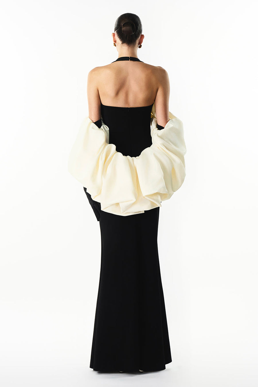Divora Halter Draped Maxi Dress 5