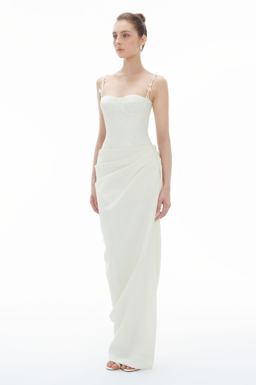 Magnolia Draped Maxi Dress 3