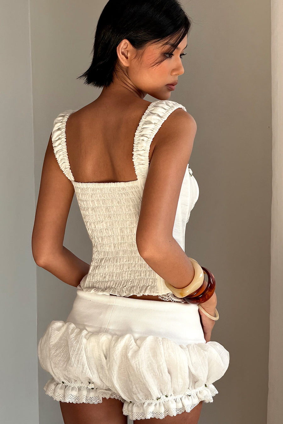 Shimmer Square Neck Top 4