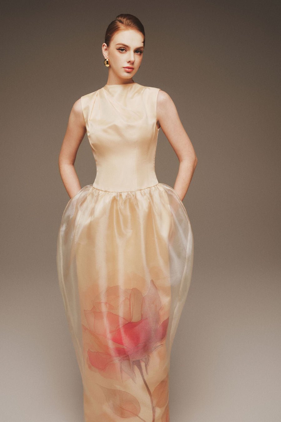 Vionne Cocoon Maxi Dress 5