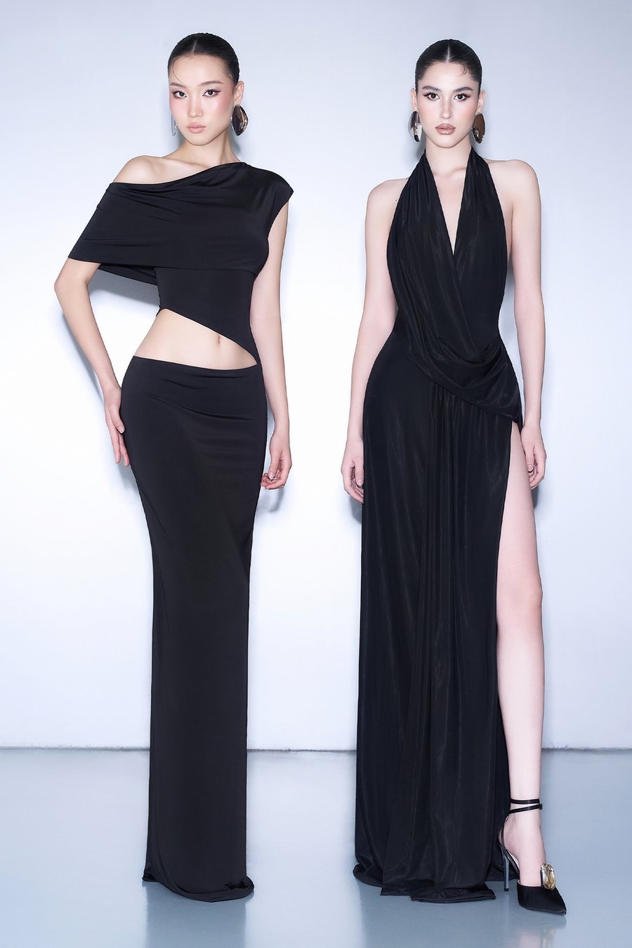 Seraphine Halter Maxi Dress 3