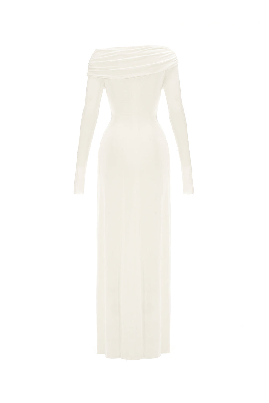 Dandelion Sheath Long Sleeved Elastic Cotton Floor Length Dress 5