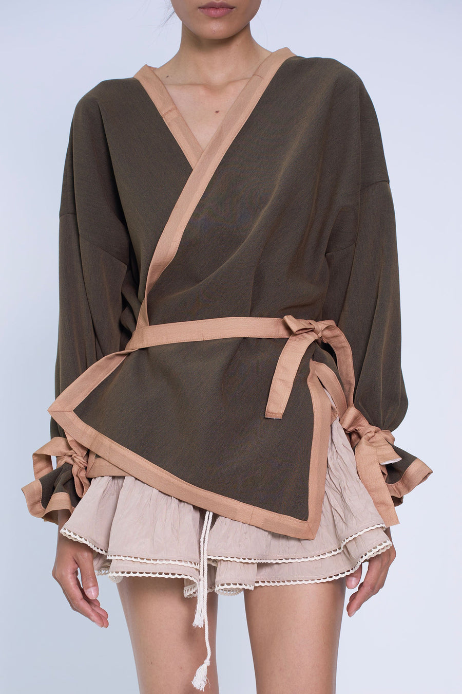 Nha Nong V-Neck Coat 2