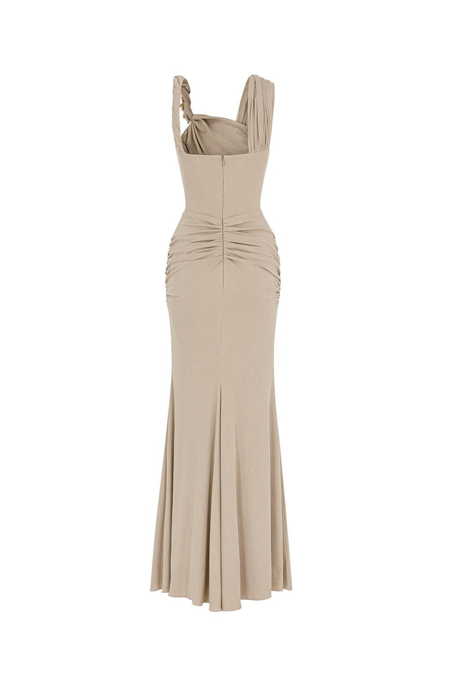 Majorie Sarong Twisted Spandex Ankle Length Dress Maxi Dress LaLING