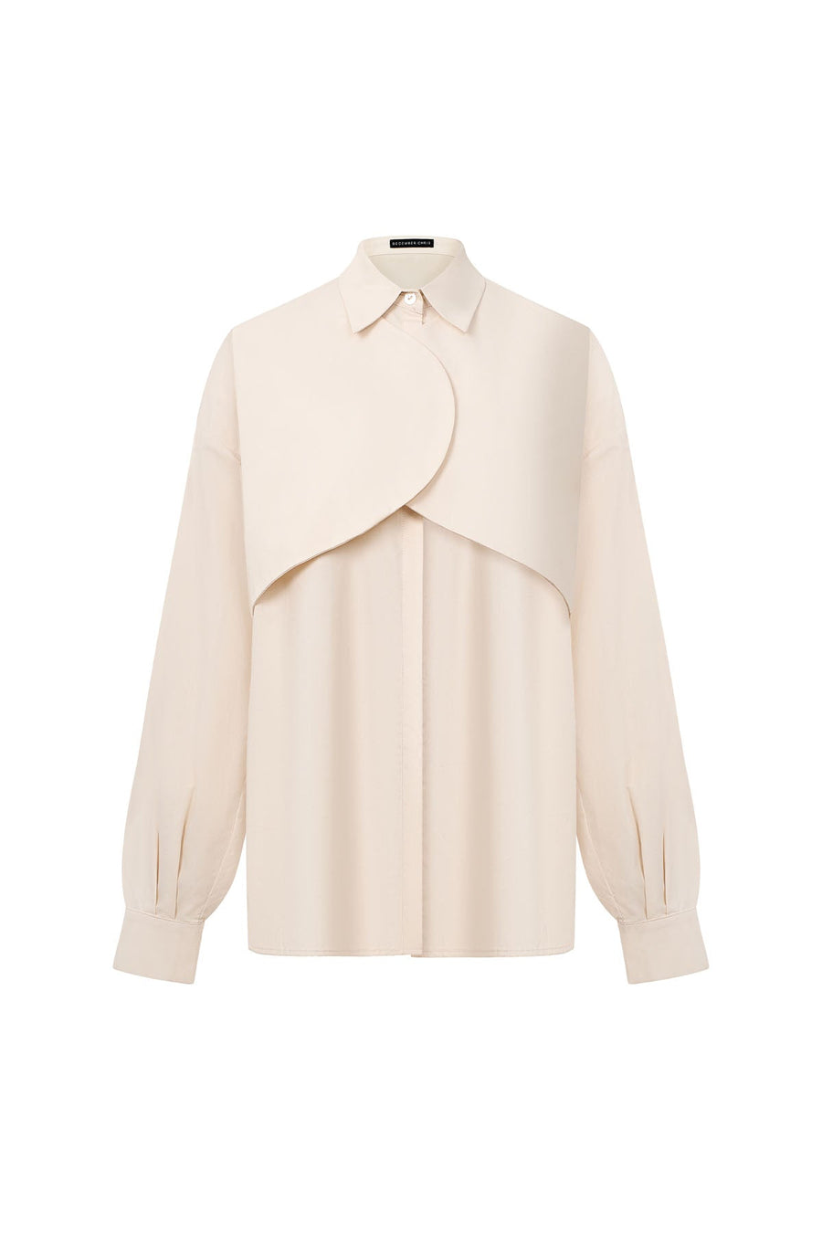 Petal Cuff Sleeve Shirt 1