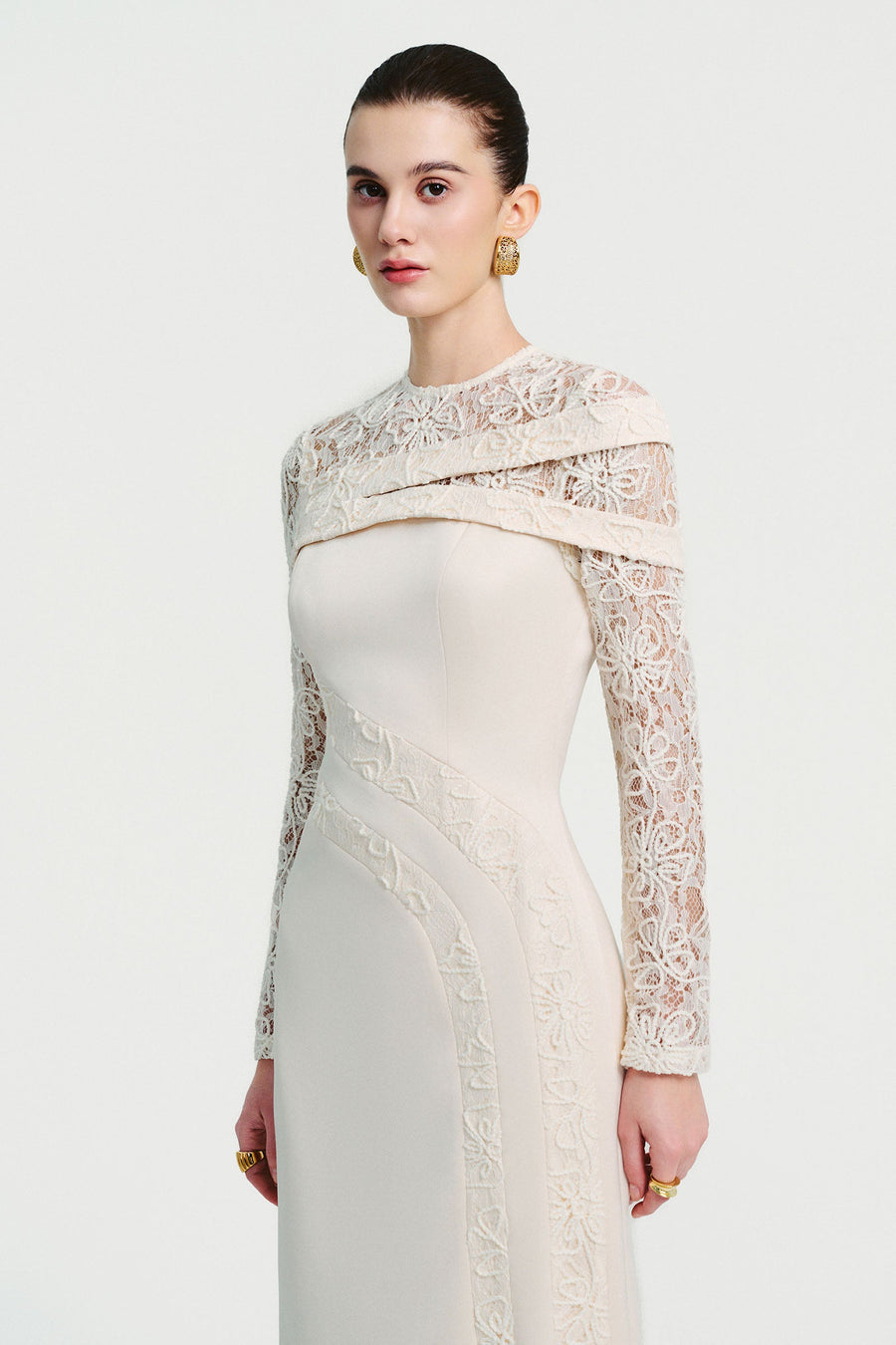 Estelle Round Neck Maxi Dress 4