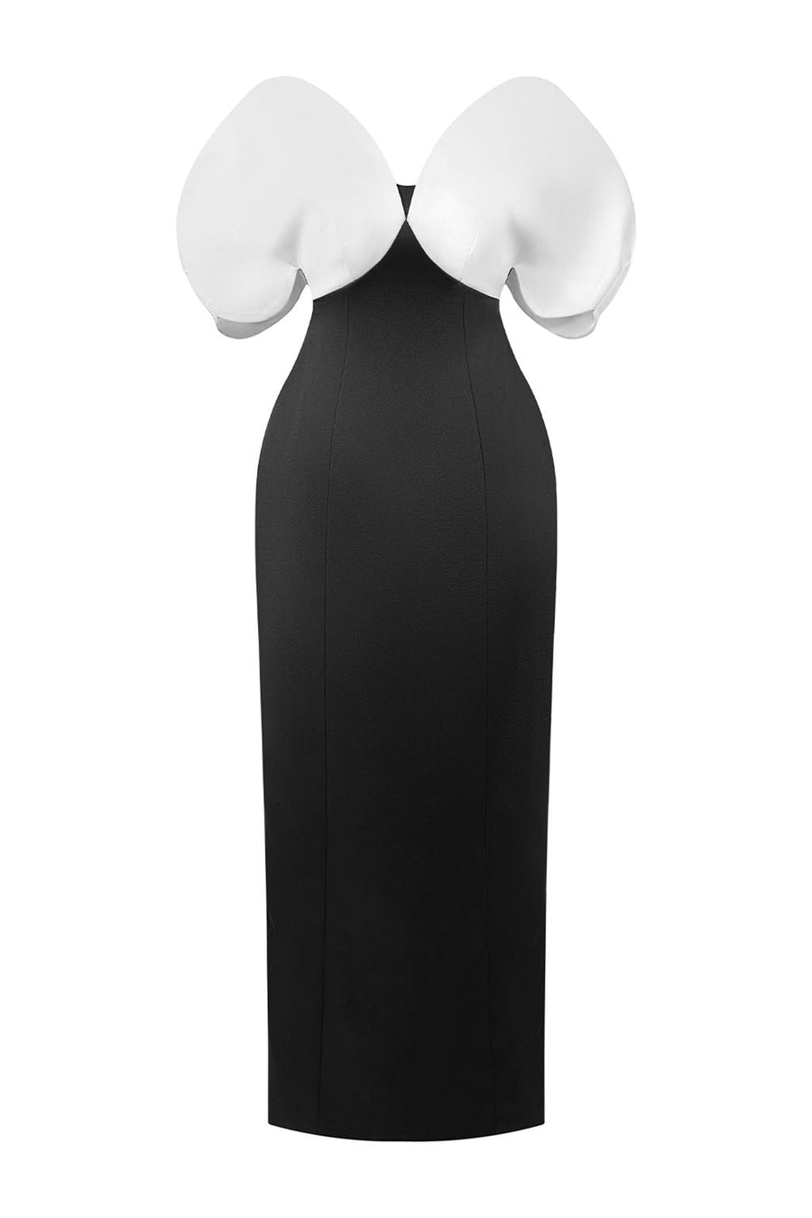 Elyssar Puff Sleeve Maxi Dress 1