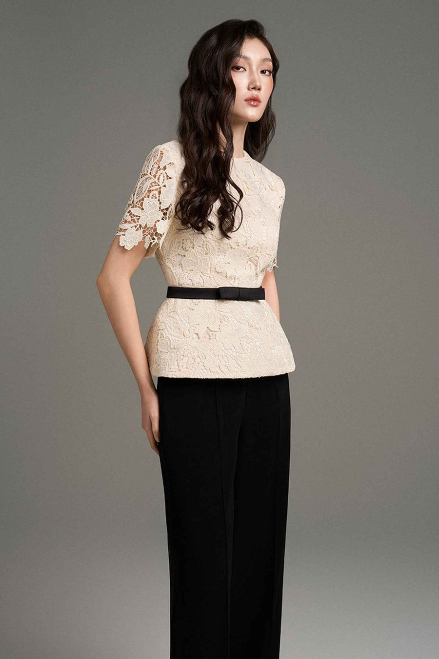 Monéra Peplum Top