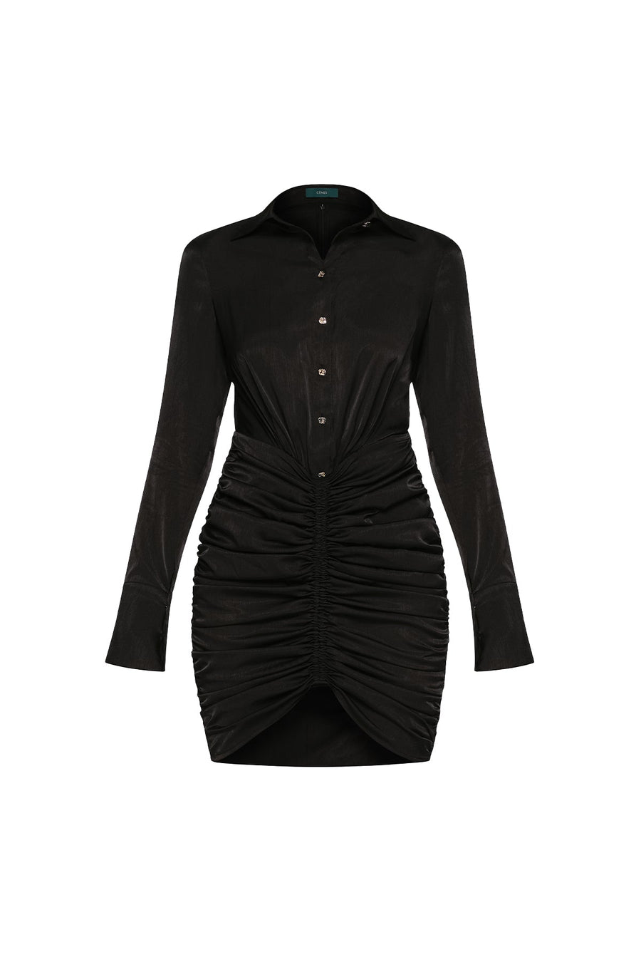 Colette Ruched Mini Dress 1