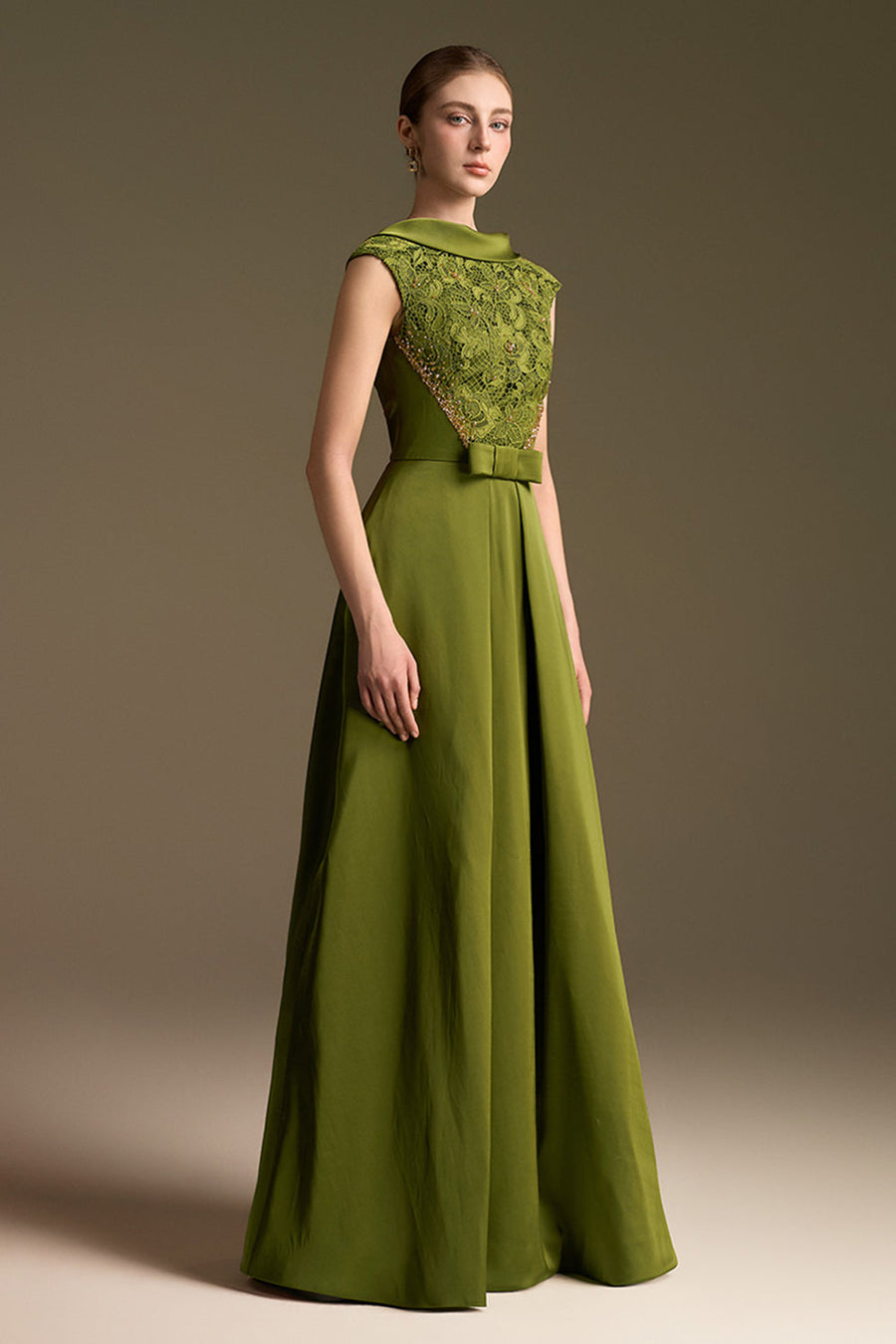 Aurore Boat Neck Maxi Dress 3