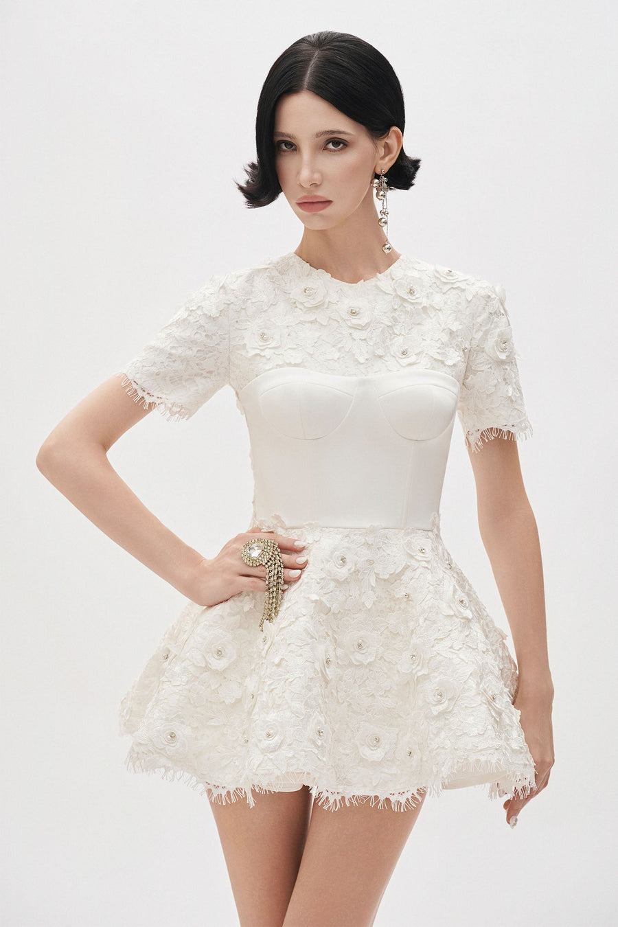 Lilian Applique Mini Dress 5