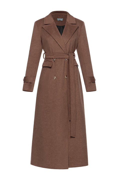 Diana V-Neck Trench Coat 1