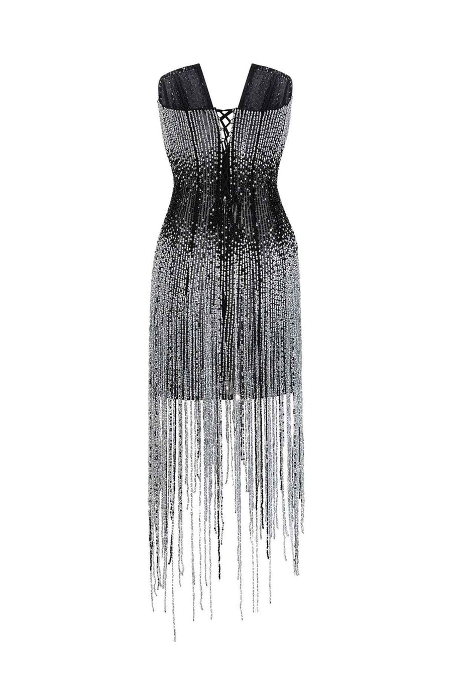 Starlet V-Neck Mini Dress