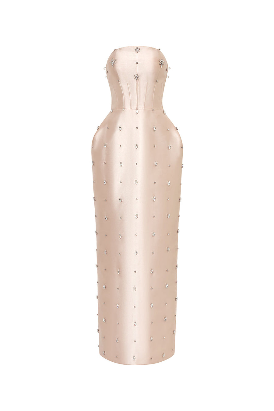 Equinox Pegged Stone Taffeta Ankle Length Dress Gown Dress Calista de Minh Thanh