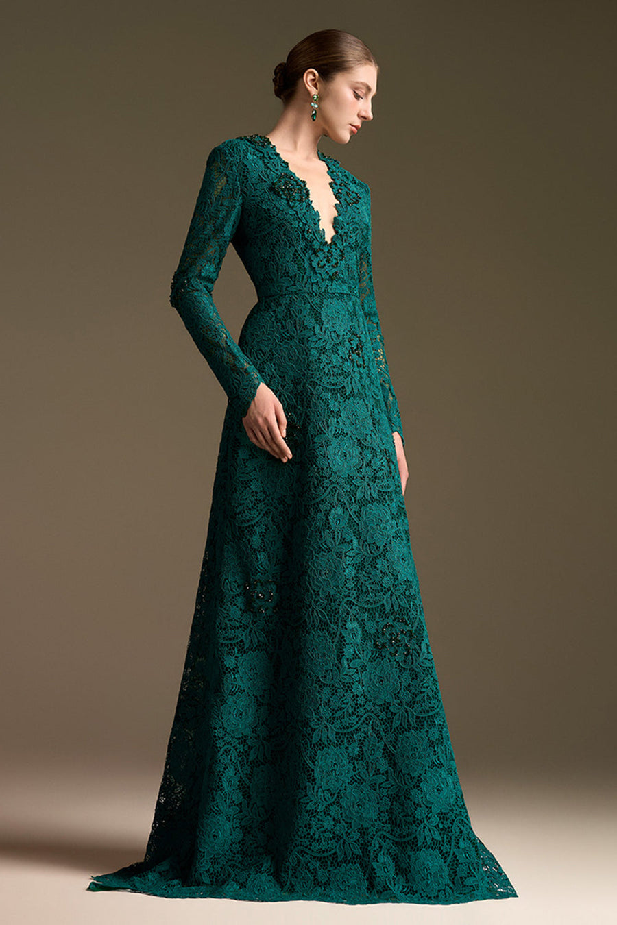 Margot V-Neck Maxi Dress 4