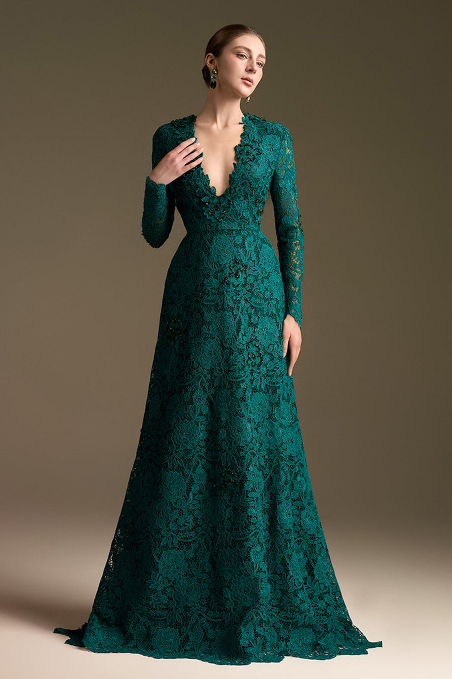 Margot V-Neck Maxi Dress 3