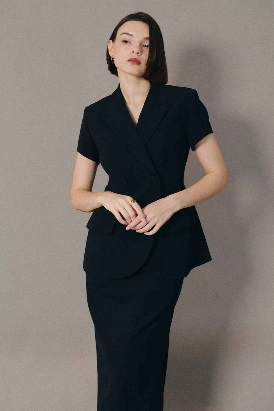 Valerie Notched Lapel Blazer