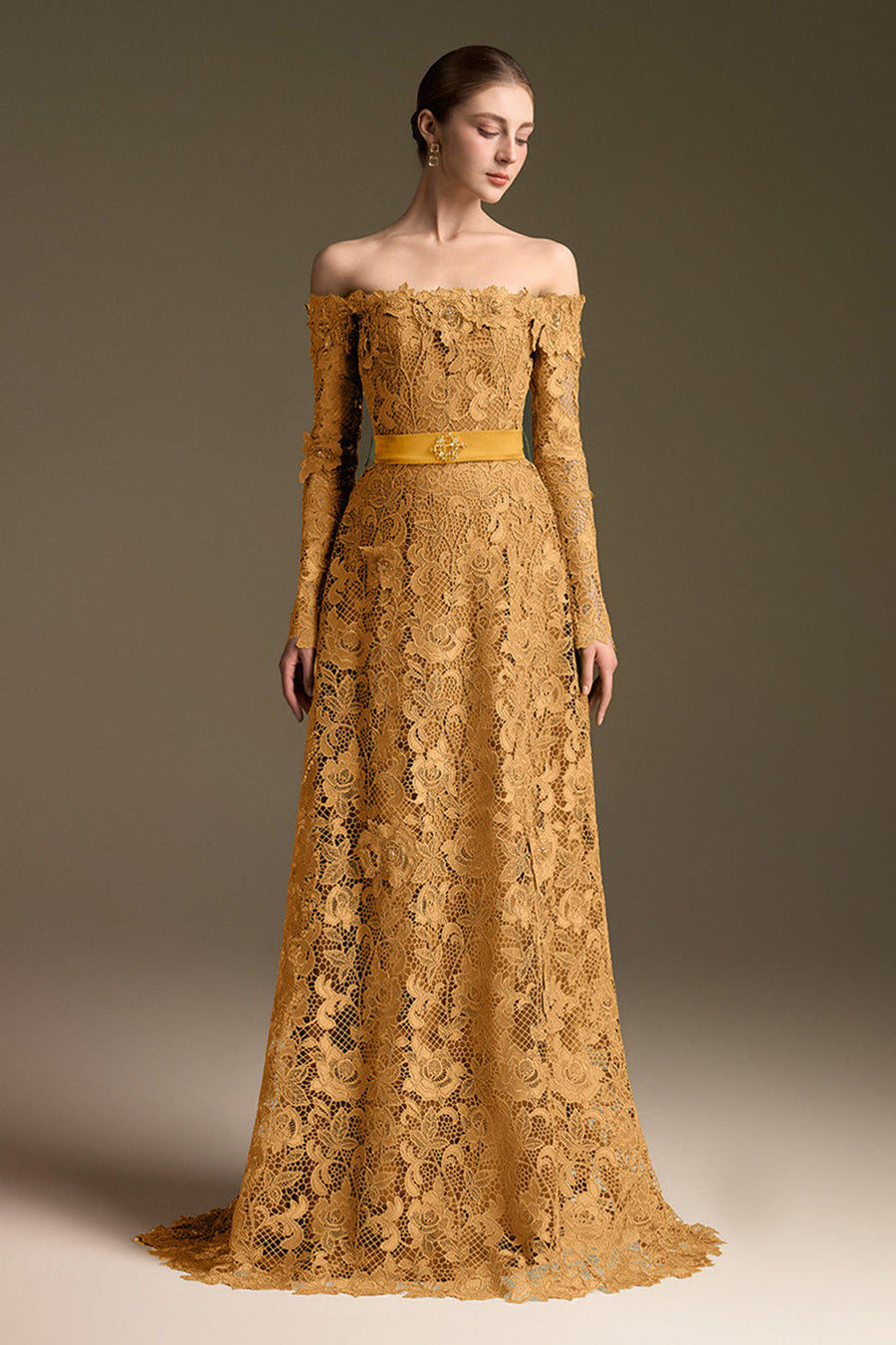 Camellia Off-Shoulder Maxi Dress 2