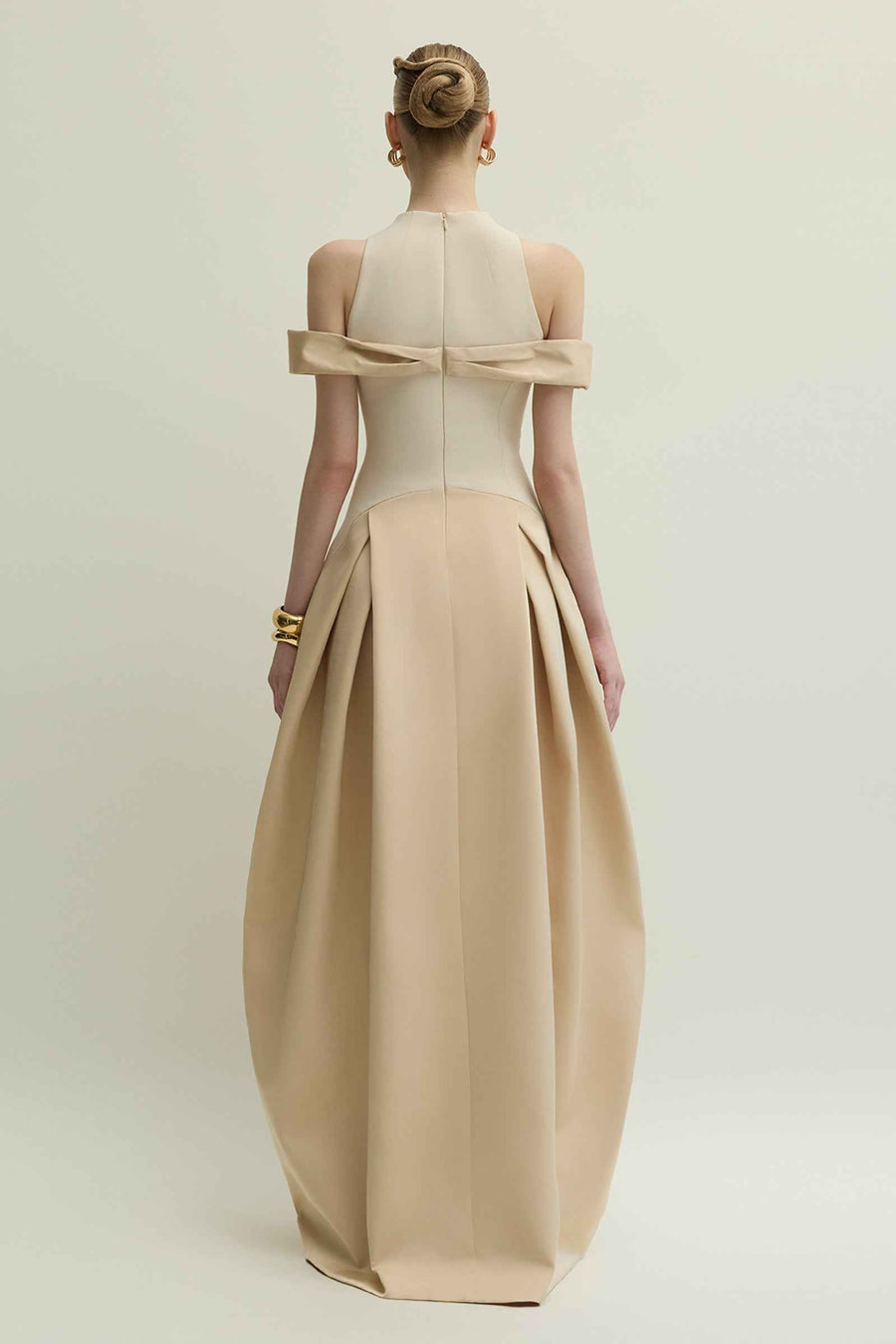 Juno Ball Gown Bow Maxi Dress