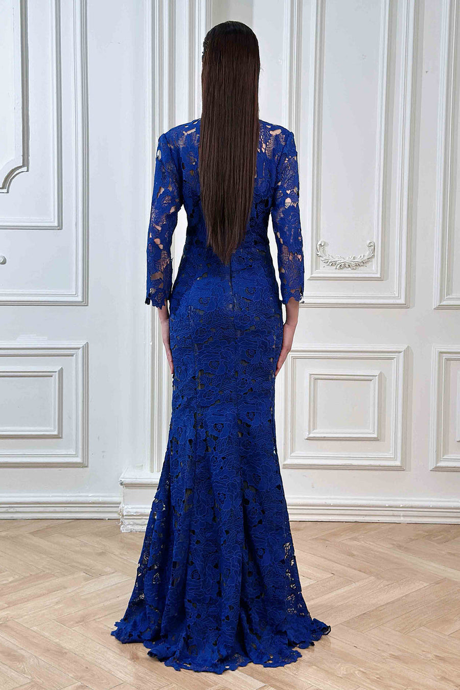 Irene V-Neck Maxi Dress 3