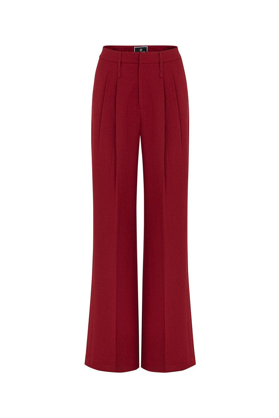 Mina Straight Basic Cotton Floor Length Pants 1