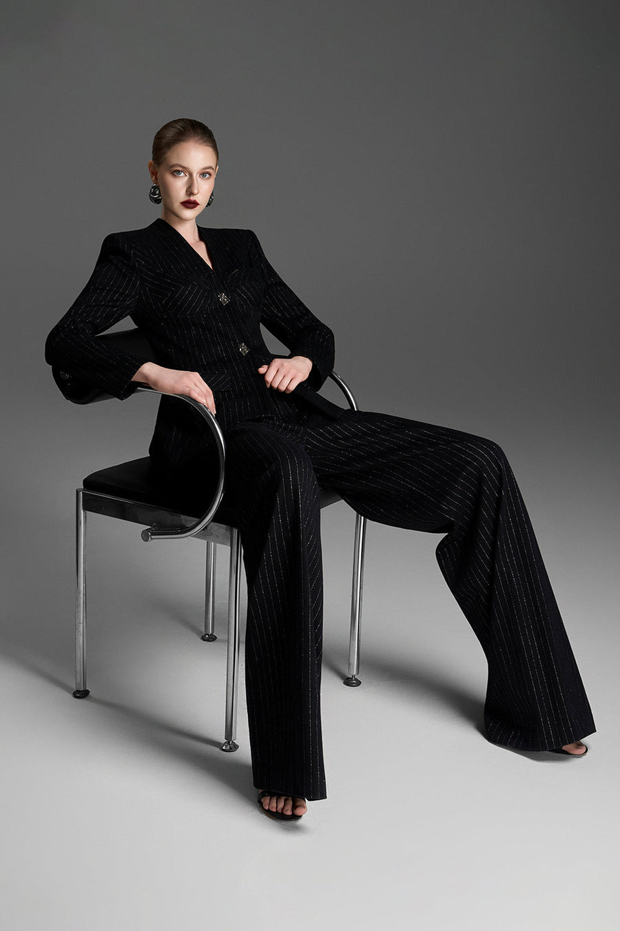 Amara Straight Tweed Pants 3