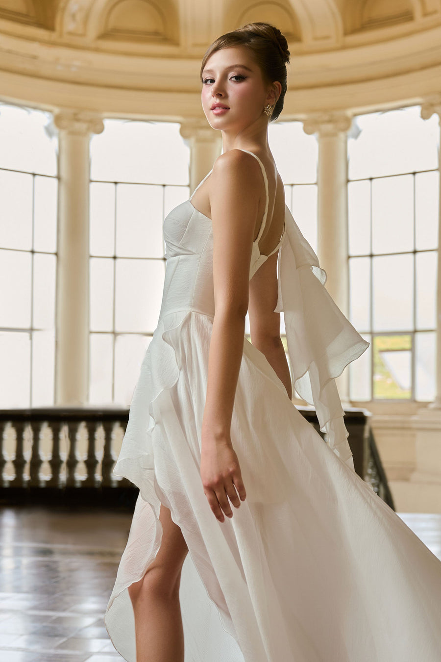 Celeste Asymmetric Maxi Dress 4