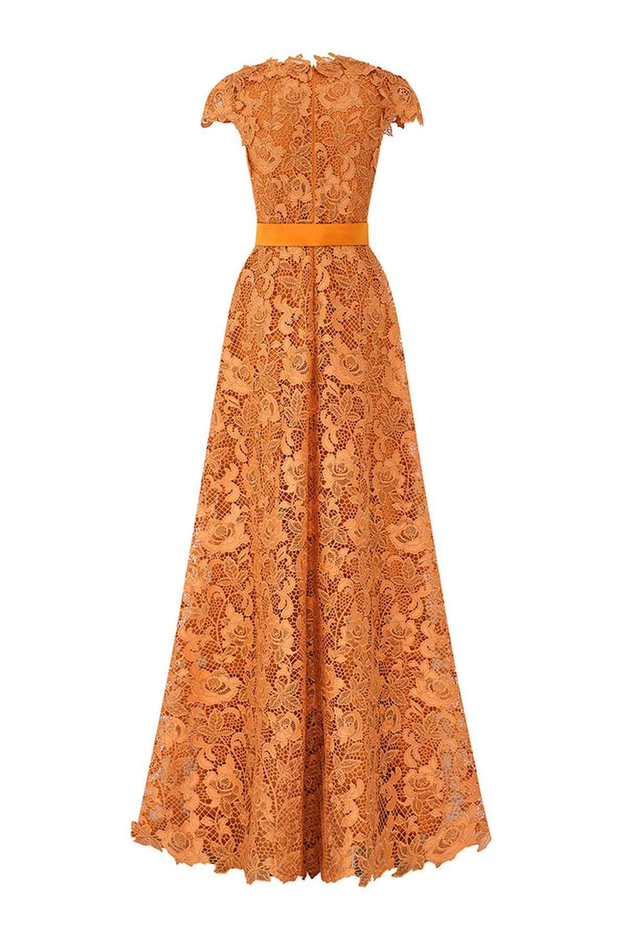 Solène V-Neck Maxi Dress