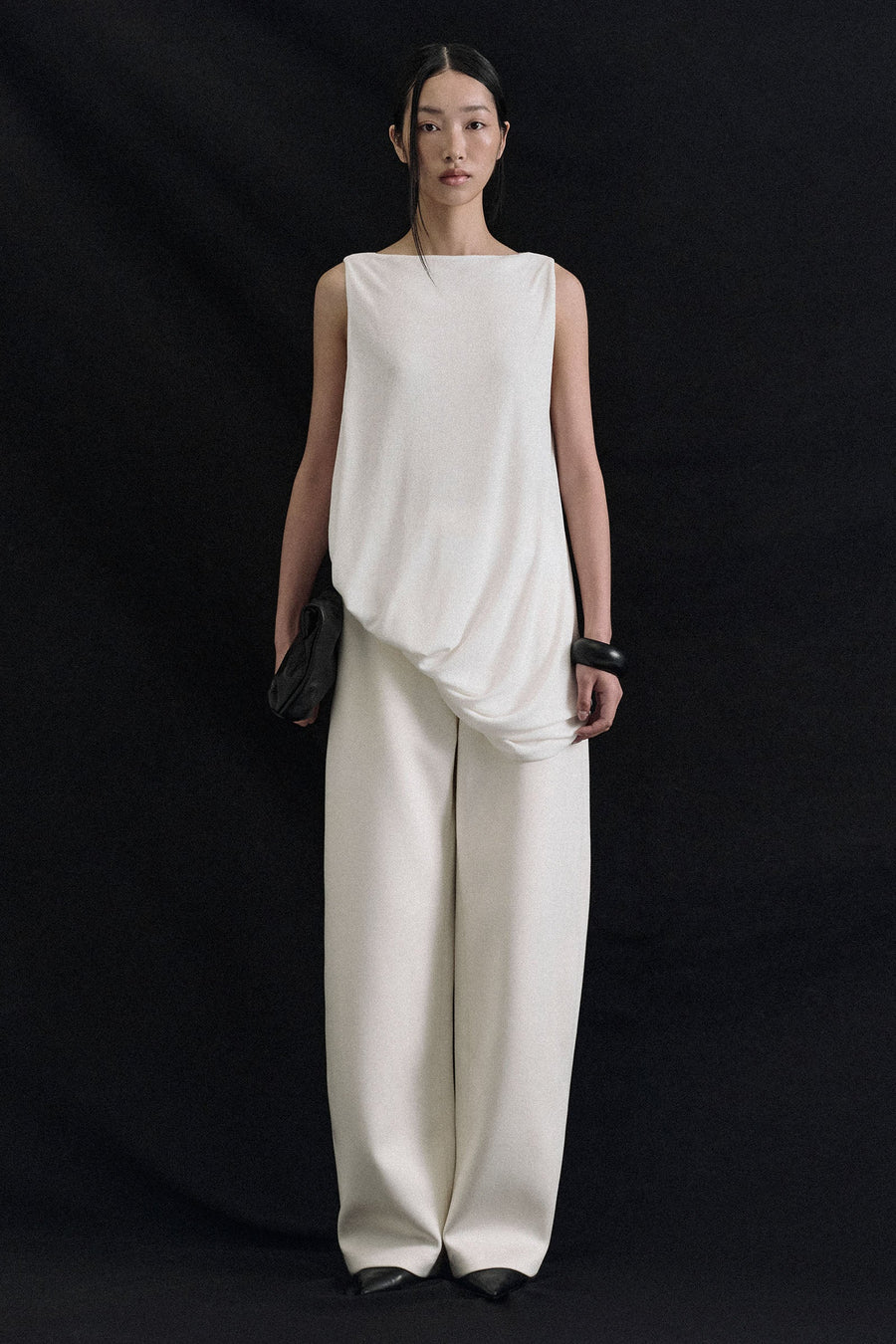Peplo Straight Spandex Pants 1