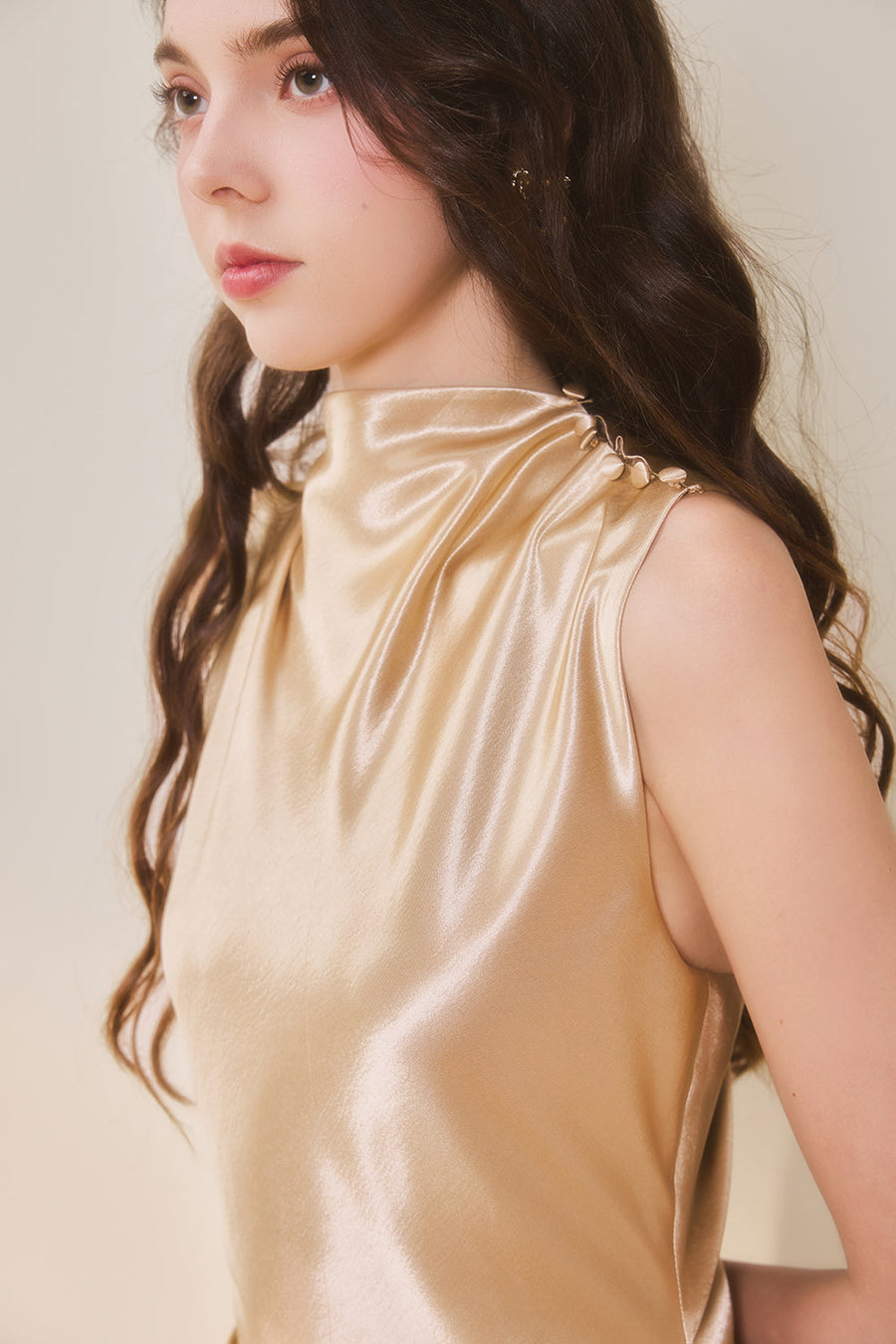 Neri V-Neck Midi Dress 5