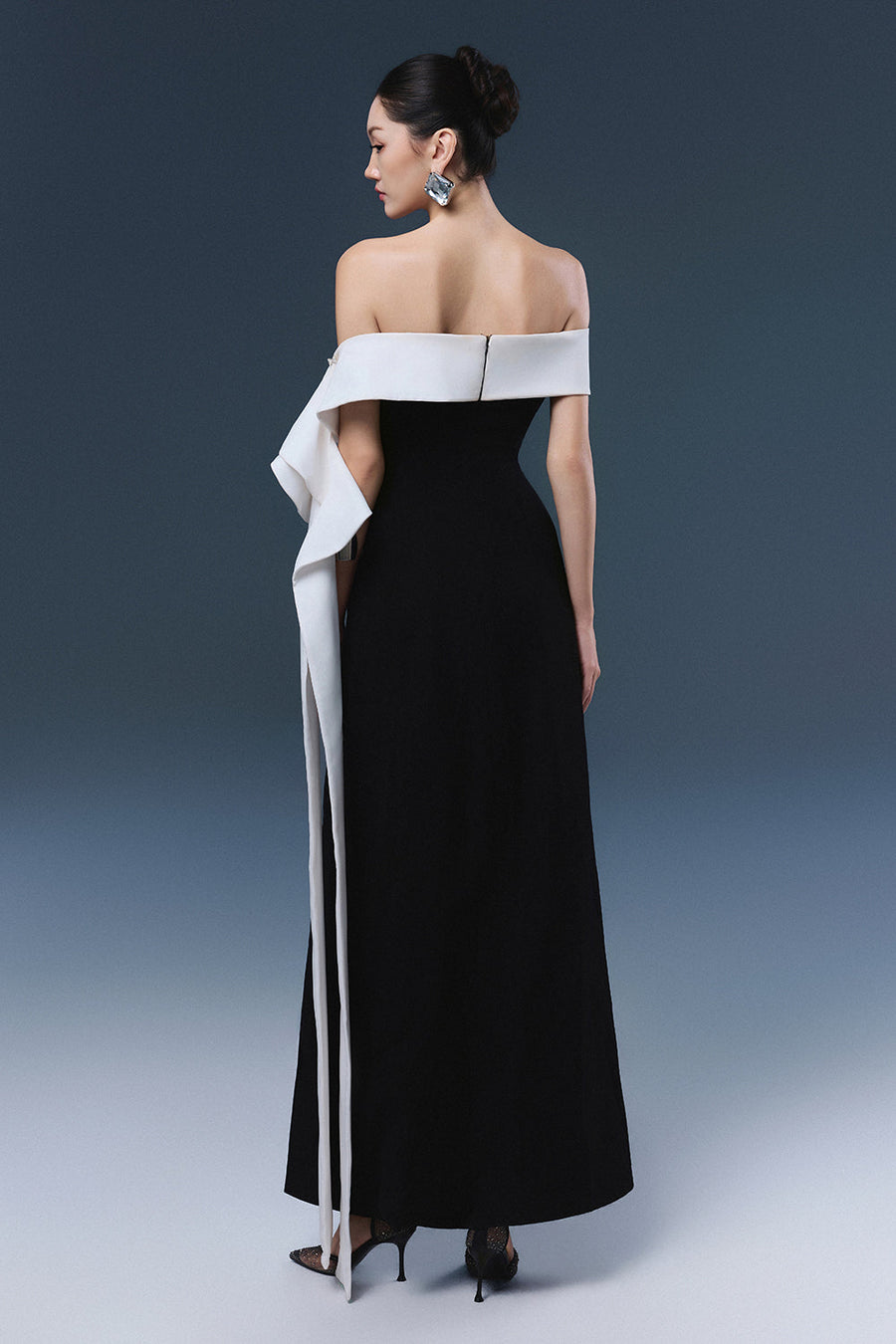 Magnolia Off-Shoulder Maxi Dress 2