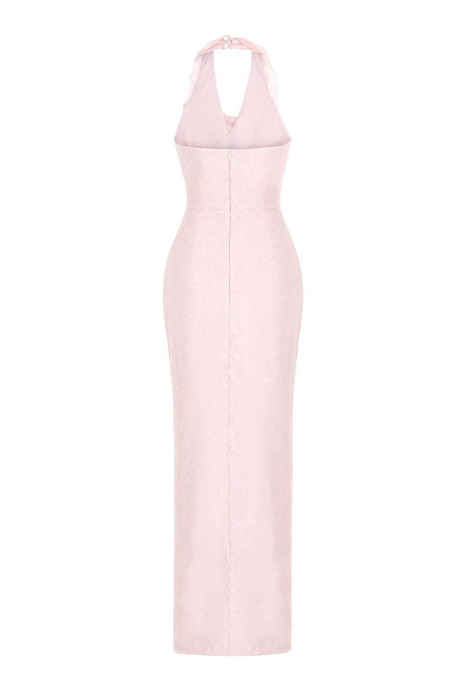 Primrose Sarong Back Zipper Silk Organza Ankle Length Dress Maxi Dress LaLING