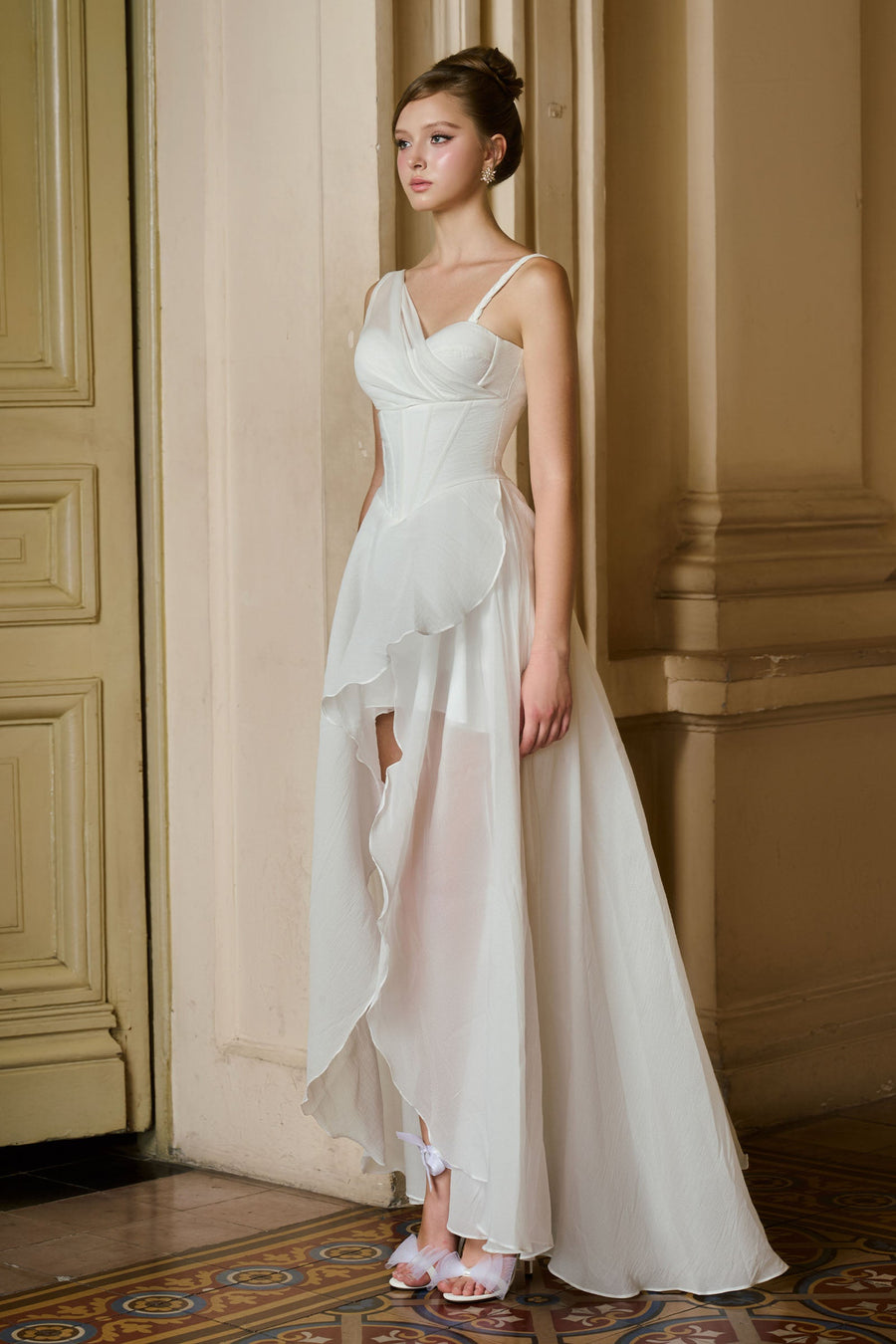 Celeste Asymmetric Maxi Dress 2