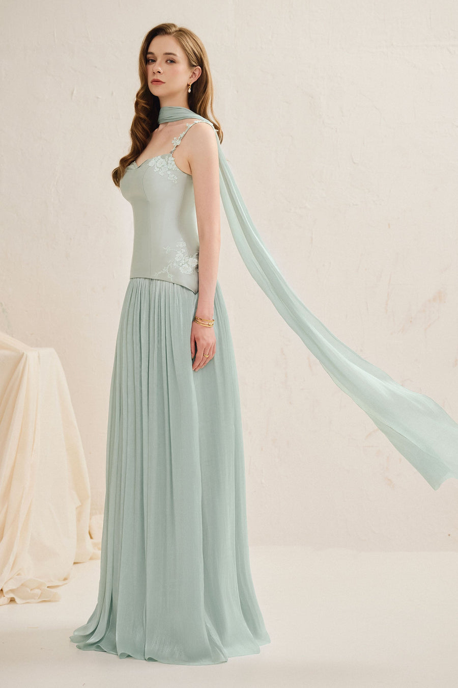 Mary Sweetheart Maxi Dress 3