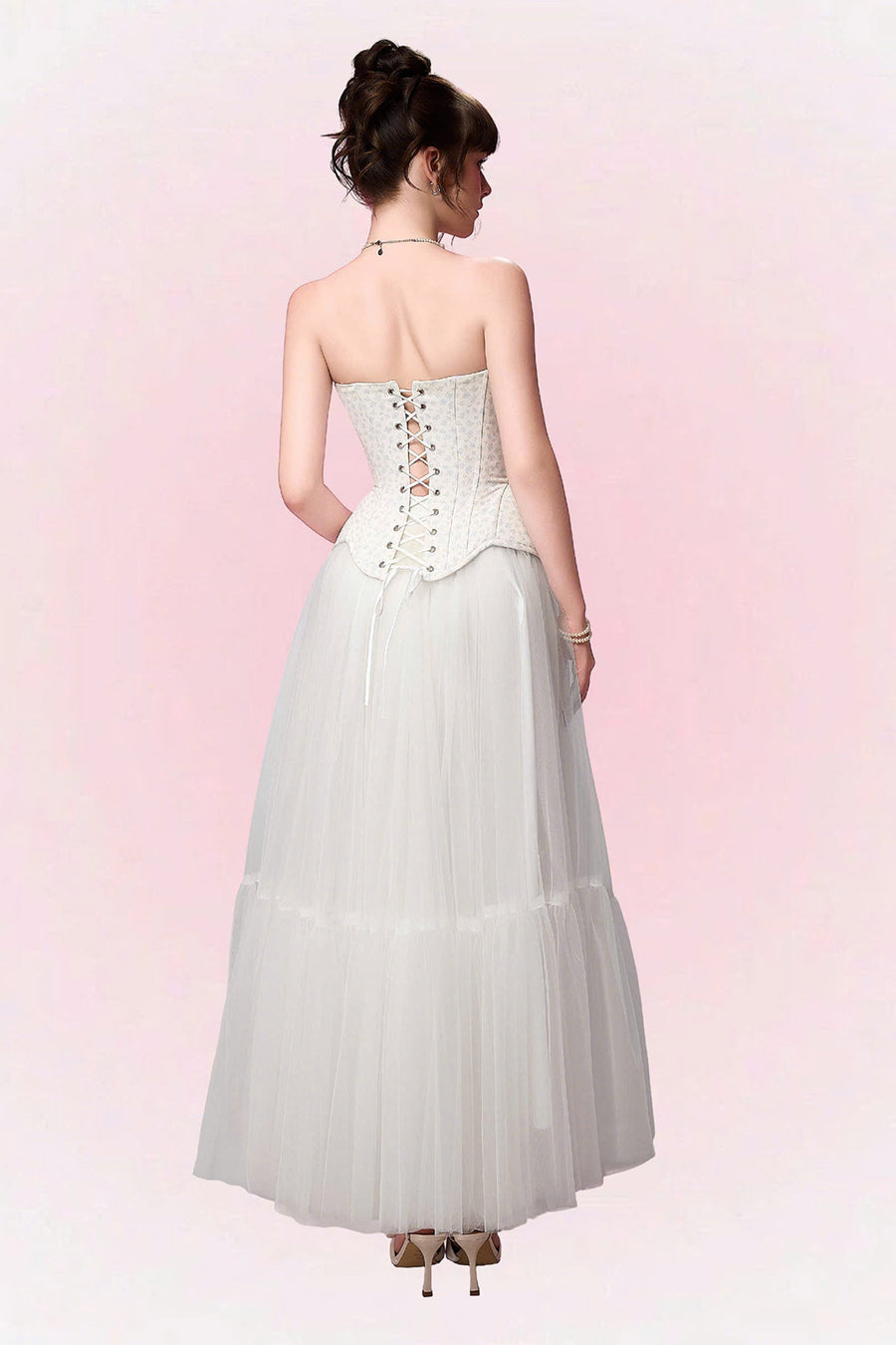 Meli Ball Gown Gathering Skirt 7