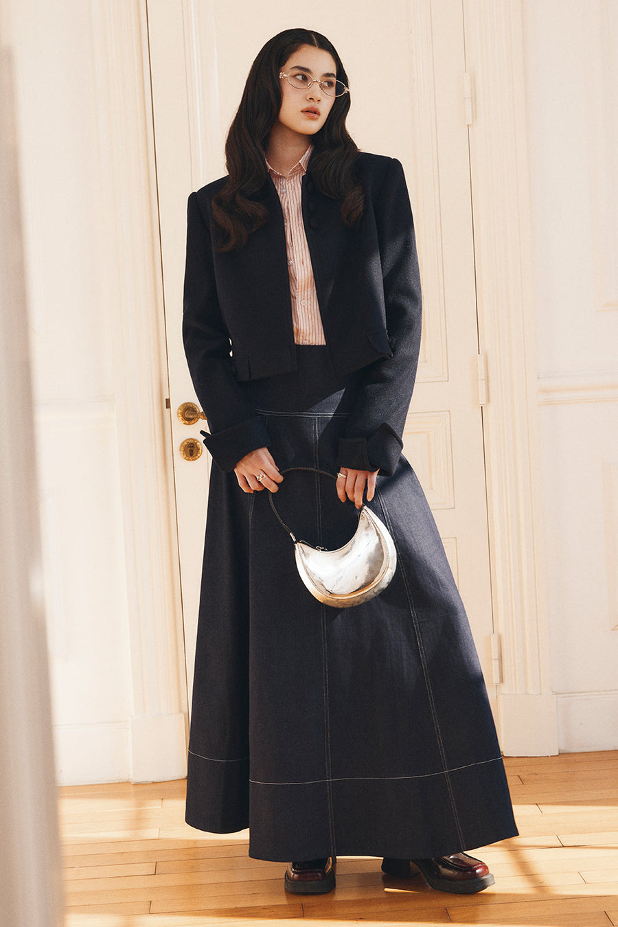 Anita Collared Cotton Shirt 7
