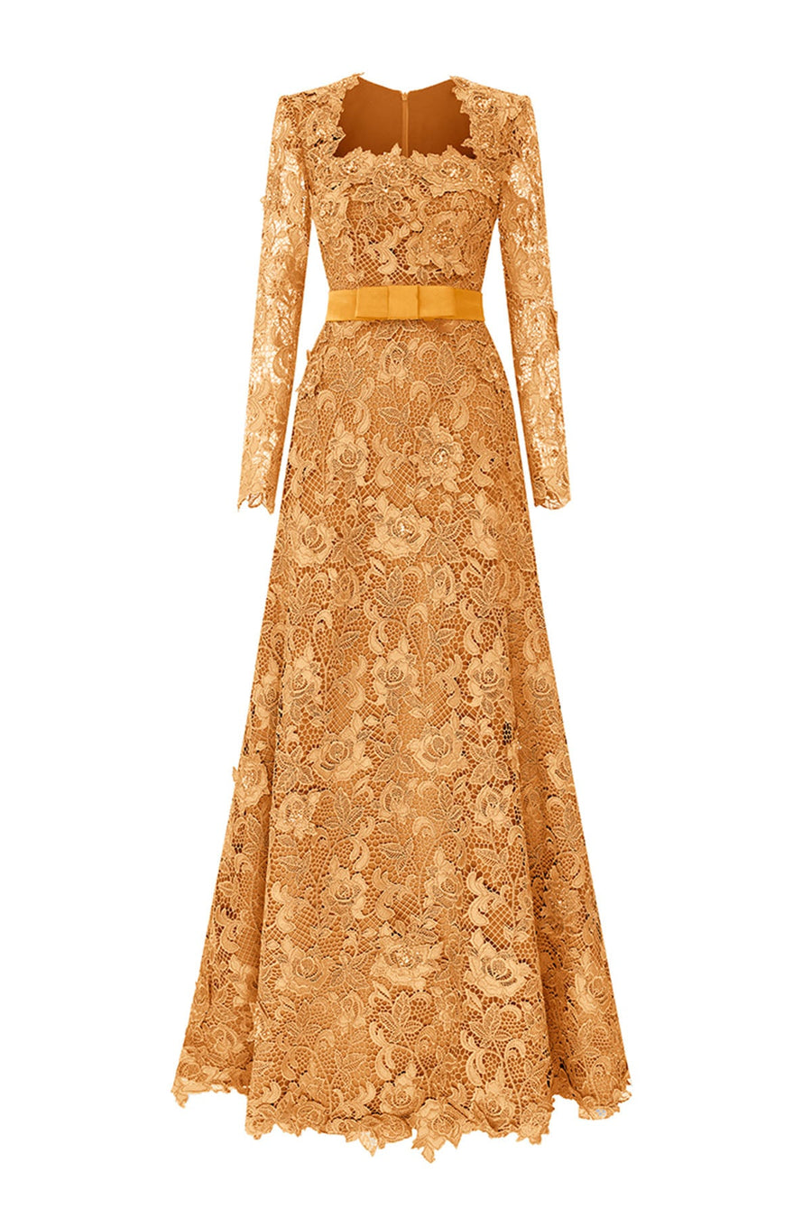 Noémie Trapeze Neck Maxi Dress 6