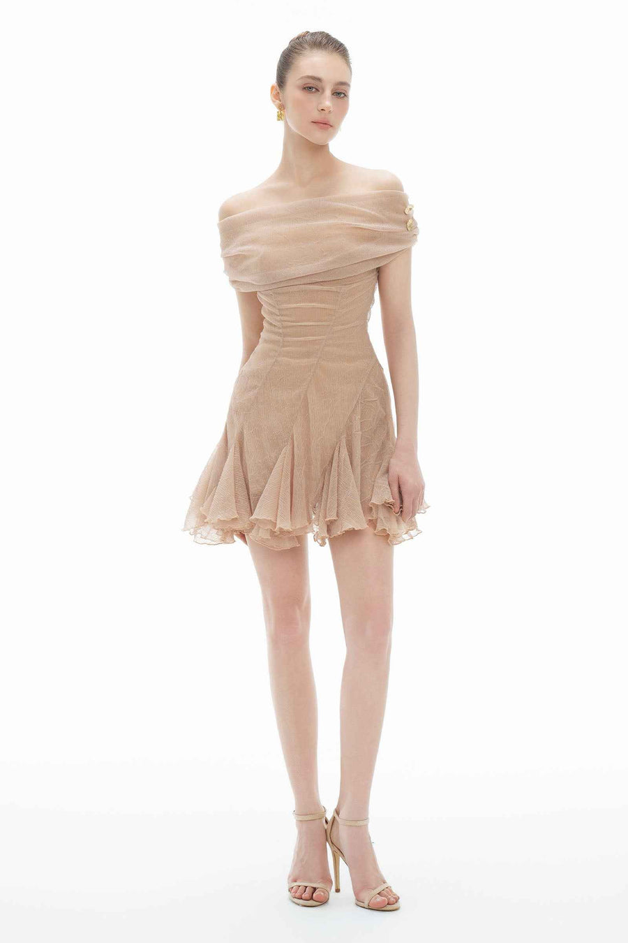 Amelia Off-Shoulder Mini Dress