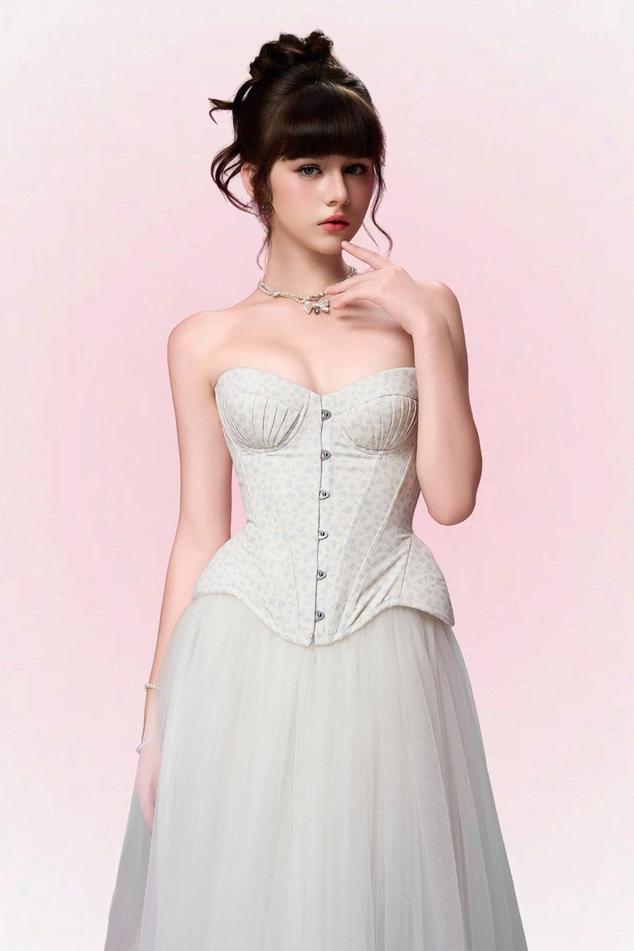 Meli Ball Gown Gathering Skirt 6